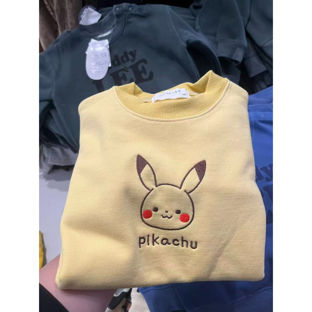 皮卡丘淡黃色上衣/100/110/120/130-細節圖3