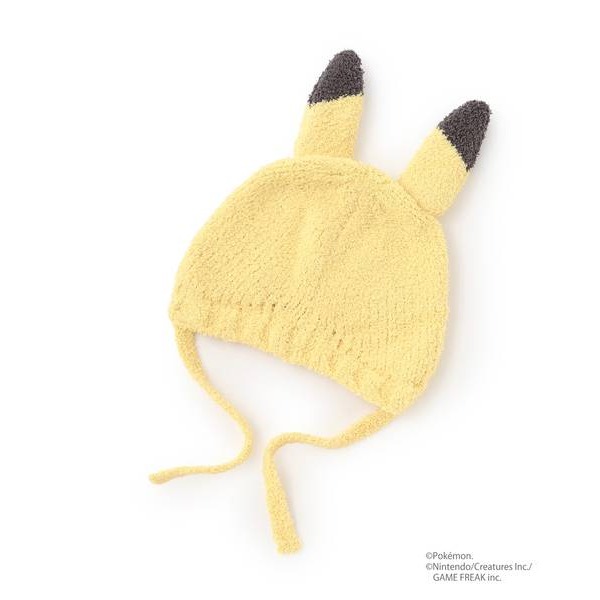 皮卡丘水晶絨毛帽寶寶帽/48-50-細節圖2