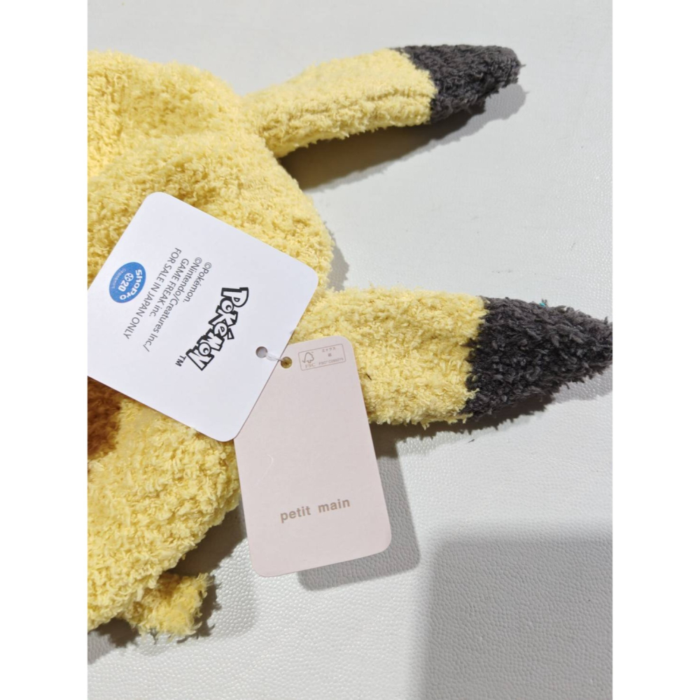 皮卡丘水晶絨毛帽寶寶帽/48-50-細節圖4