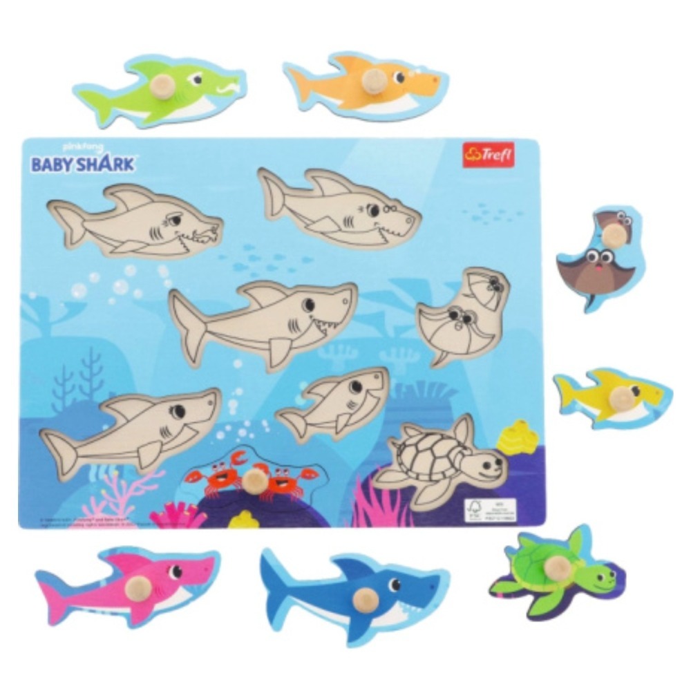 鯊魚寶寶手抓板-細節圖2