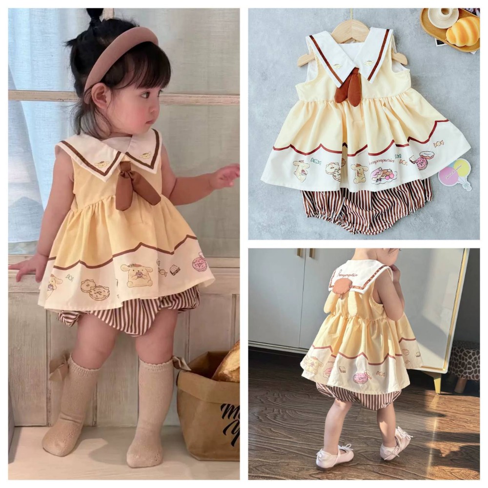 日單三麗鷗女寶水手服套裝4款/80/90/100/110/120-細節圖6