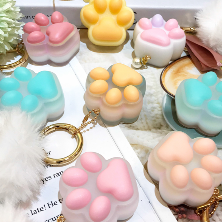 MUMU手作 鏡面貓爪模具 帶燈孔貓爪 迷你貓爪 愛心肉墊貓爪模具 環氧樹脂 AB膠滴膠 UV膠手作 手工藝-細節圖7