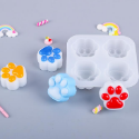 MUMU手作 鏡面貓爪模具 帶燈孔貓爪 迷你貓爪 愛心肉墊貓爪模具 環氧樹脂 AB膠滴膠 UV膠手作 手工藝-規格圖8