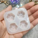 MUMU手作 鏡面貓爪模具 帶燈孔貓爪 迷你貓爪 愛心肉墊貓爪模具 環氧樹脂 AB膠滴膠 UV膠手作 手工藝-規格圖8