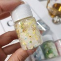 MUMU手作  金葱閃片星星爱心鑽閃混合亮片20ml 滴膠填充物 DIY手工 流沙填充 uv膠材料 環氧樹脂-規格圖8