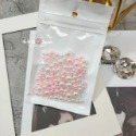 MUMU手作  10g 16g 12格 無孔幻彩漸變珍珠 幻彩混色珍珠 仿珍珠 滴膠擺台材料 DIY 五彩人魚珠-規格圖11