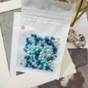 MUMU手作  10g 16g 12格 無孔幻彩漸變珍珠 幻彩混色珍珠 仿珍珠 滴膠擺台材料 DIY 五彩人魚珠-規格圖11