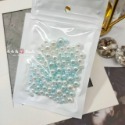 MUMU手作  10g 16g 12格 無孔幻彩漸變珍珠 幻彩混色珍珠 仿珍珠 滴膠擺台材料 DIY 五彩人魚珠-規格圖11