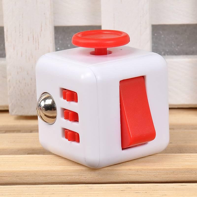 Fidget Busy cube 抒壓 舒壓 解壓玩具 開關按鈕玩具 紓壓玩具 發洩玩具 減壓玩具 按鈕玩具-細節圖7