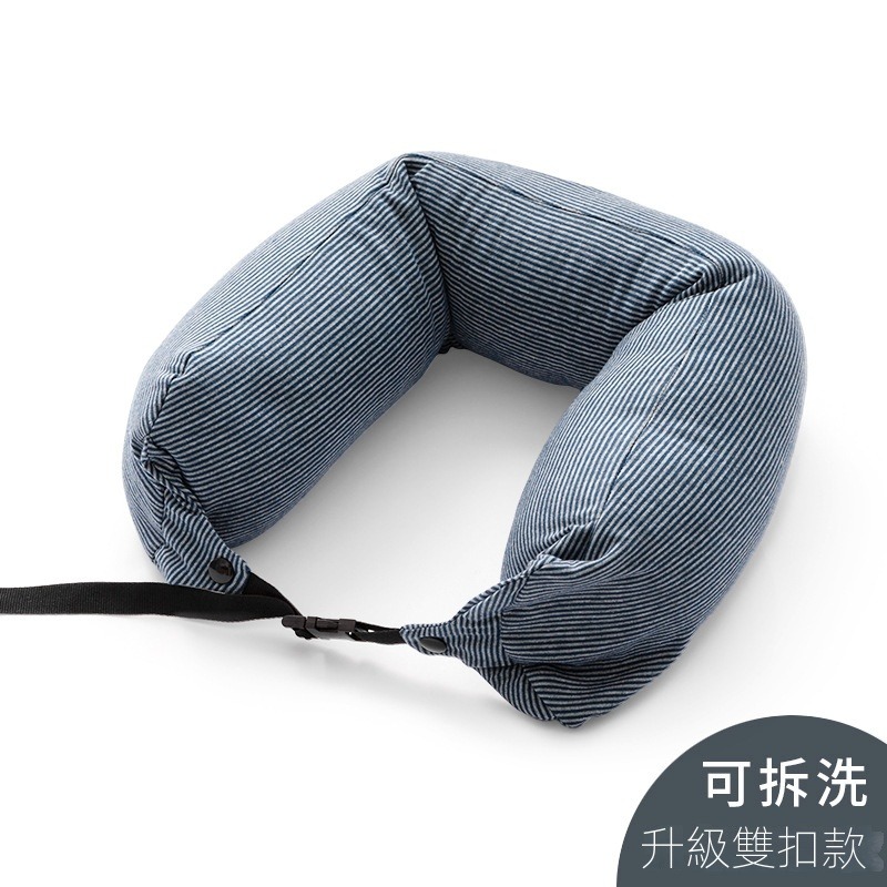 【升級雙扣款】可拆洗舒壓頸枕｜粒子填充柔軟支撐｜旅行長途睡眠救星-規格圖10