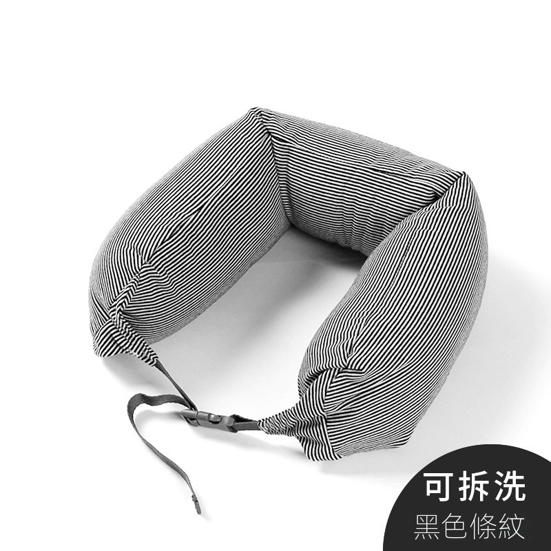 【升級雙扣款】可拆洗舒壓頸枕｜粒子填充柔軟支撐｜旅行長途睡眠救星-規格圖10