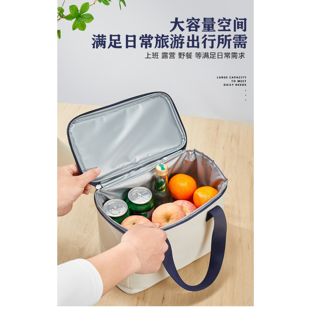 【三層保溫】手提保冷袋｜大容量冰包・上班露營兩用・防水防污好收納-細節圖10