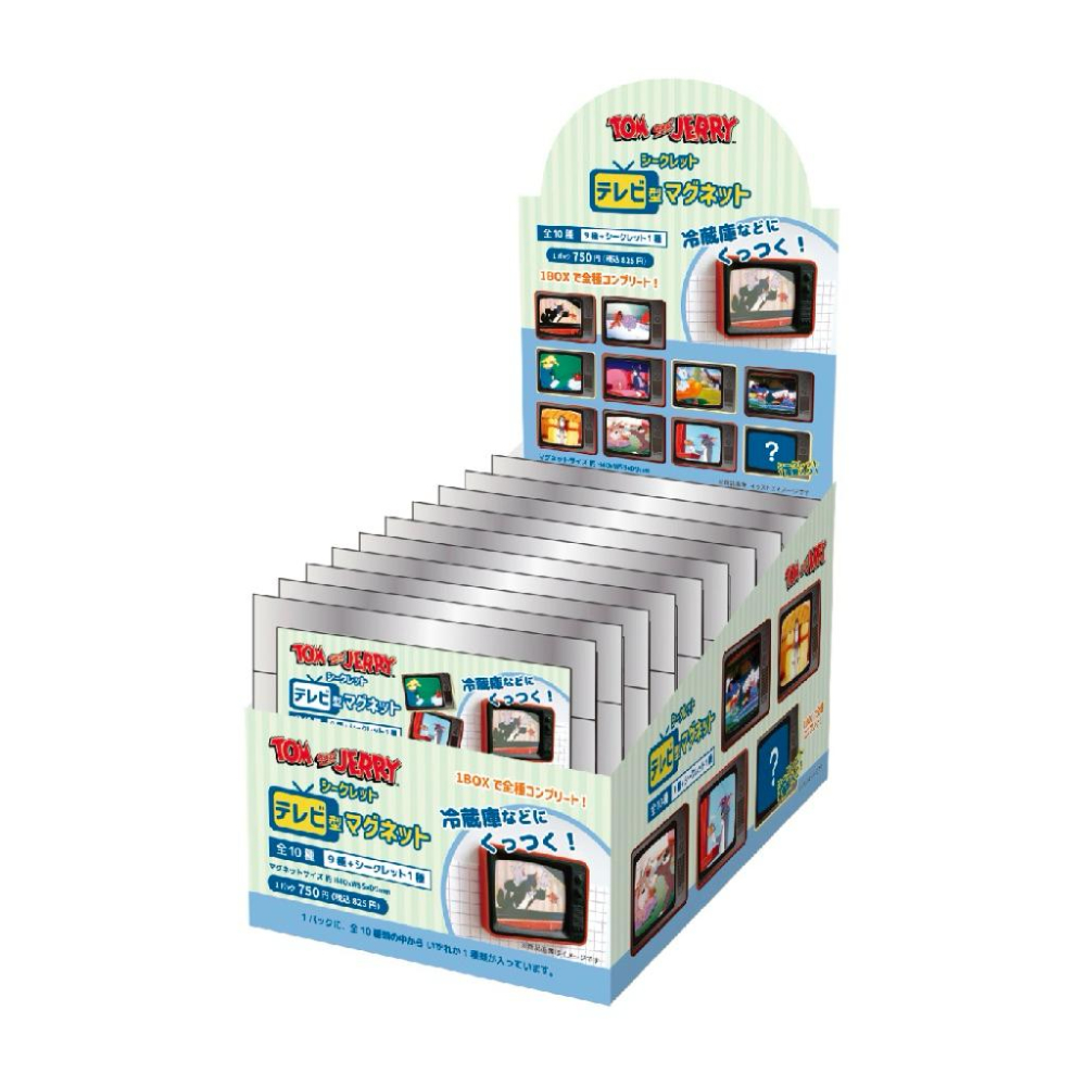 現貨 🐱🐭日本 湯姆貓與傑利鼠 電視造型 磁鐵 Tom&Jerry 共10款 隨機盲包-細節圖4