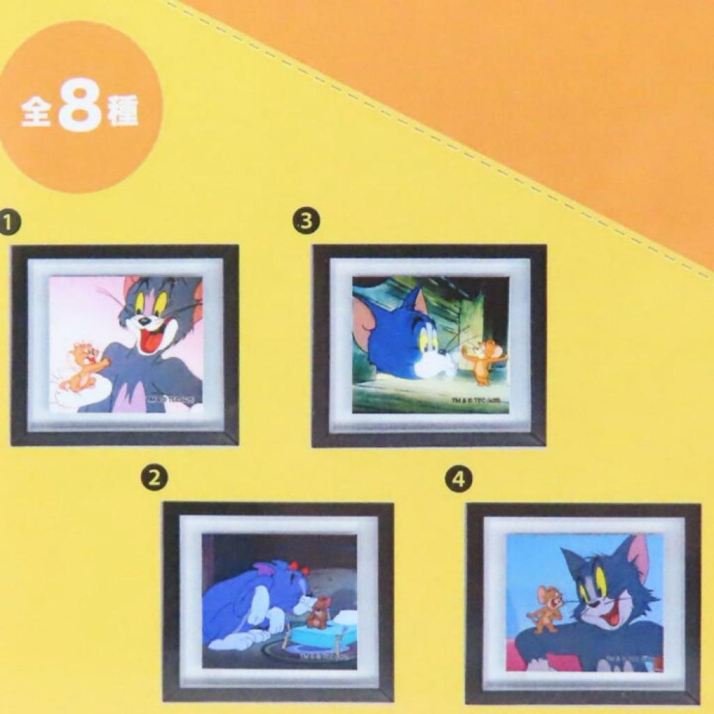 現貨 🐱🐭日本 湯姆貓與傑利鼠 相框磁鐵 Tom&Jerry 共8款 隨機盲包-細節圖2