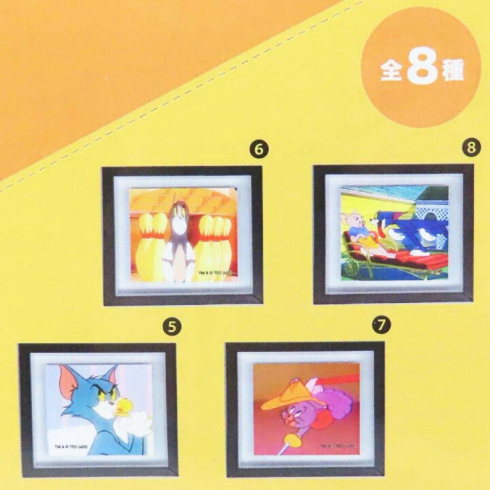 現貨 🐱🐭日本 湯姆貓與傑利鼠 相框磁鐵 Tom&Jerry 共8款 隨機盲包-細節圖3