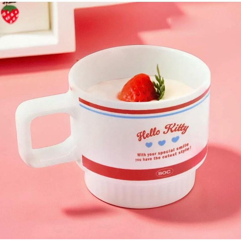 🇰🇷Hello Kitty復古杯盤套裝-細節圖2