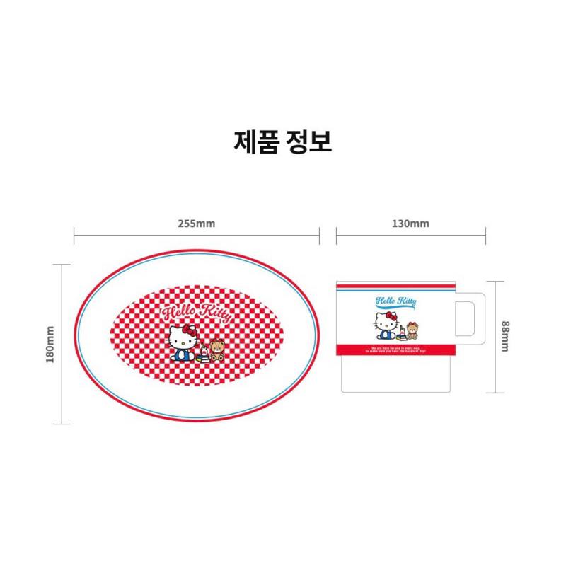 🇰🇷Hello Kitty復古杯盤套裝-細節圖9