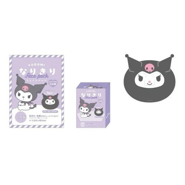 現貨 🇯🇵三麗鷗卡通造型面膜 🎭 Hello Kitty 大耳狗 布丁狗 酷洛米 美樂蒂 日本製-細節圖4