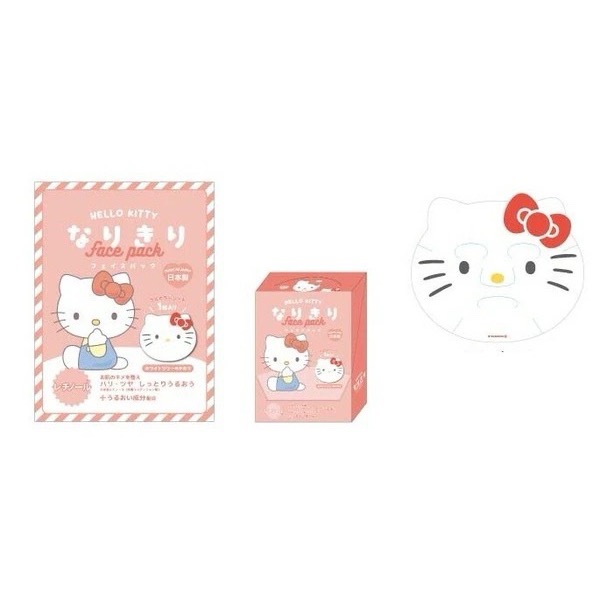 現貨 🇯🇵三麗鷗卡通造型面膜 🎭 Hello Kitty 大耳狗 布丁狗 酷洛米 美樂蒂 日本製-規格圖6