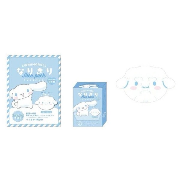 現貨 🇯🇵三麗鷗卡通造型面膜 🎭 Hello Kitty 大耳狗 布丁狗 酷洛米 美樂蒂 日本製-規格圖6