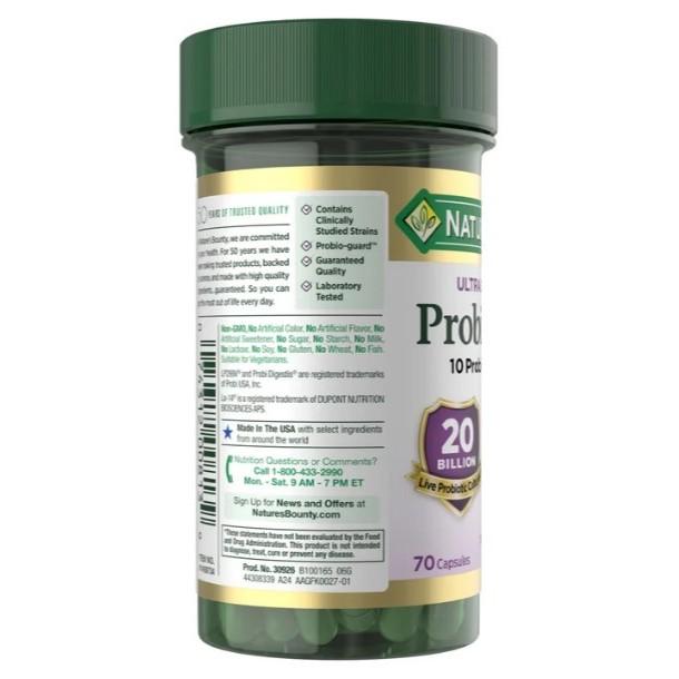 ☺️開幕現貨🙌🏻(2026/10)美國好市多自然之寶 NATURE＇S BOUNTY 益生菌 Probiotic 70顆-細節圖3