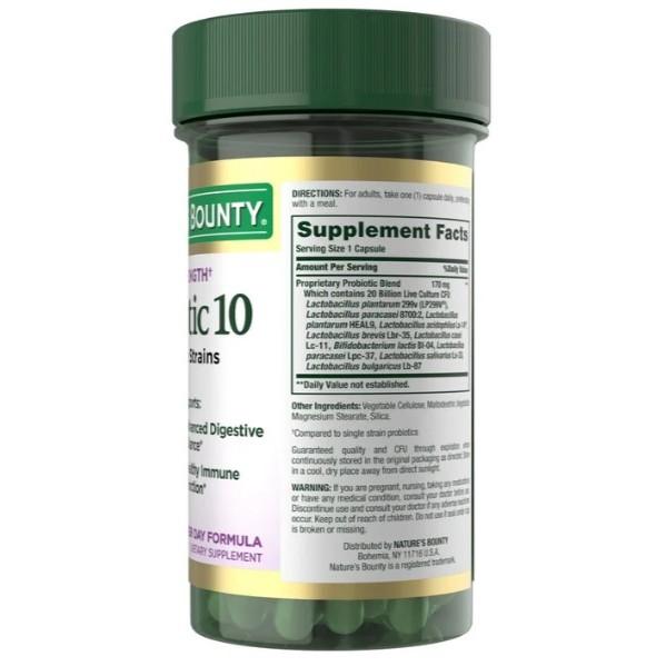 ☺️開幕現貨🙌🏻(2026/10)美國好市多自然之寶 NATURE＇S BOUNTY 益生菌 Probiotic 70顆-細節圖4