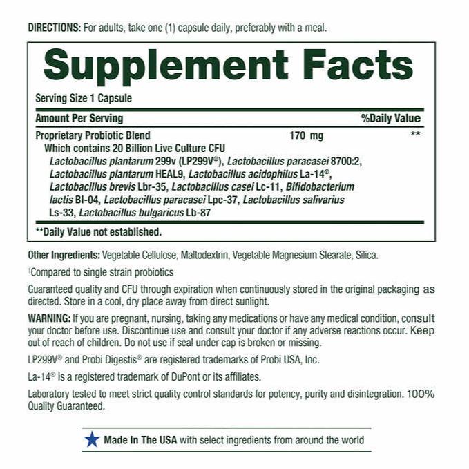 ☺️開幕現貨🙌🏻(2026/10)美國好市多自然之寶 NATURE＇S BOUNTY 益生菌 Probiotic 70顆-細節圖5