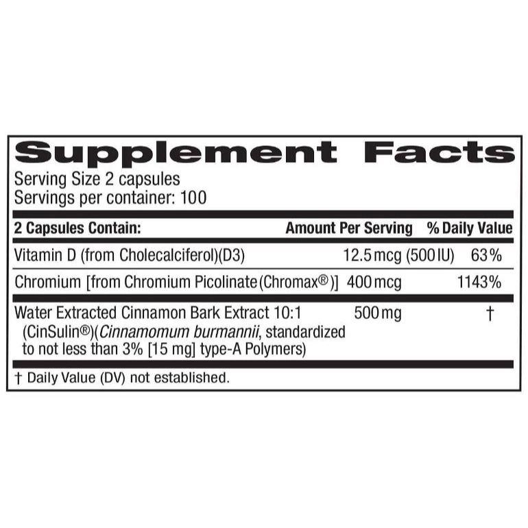 ☺️開幕現貨🙌🏻 (2027/11)美國好市多 TruNature CinSulin® 肉桂精華酵母銘 200粒-細節圖3