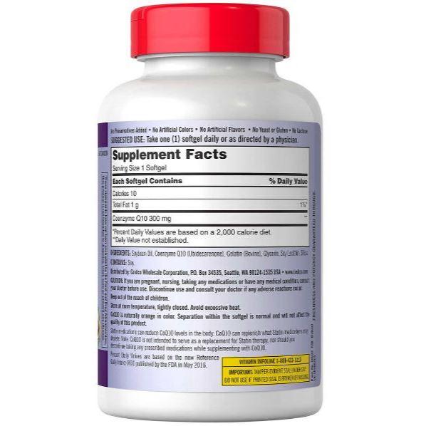 ☺️開幕現貨🙌🏻(2026/12)美國好市多 Kirkland 科克蘭 輔酶 CoQ10 300mg 100顆-細節圖2