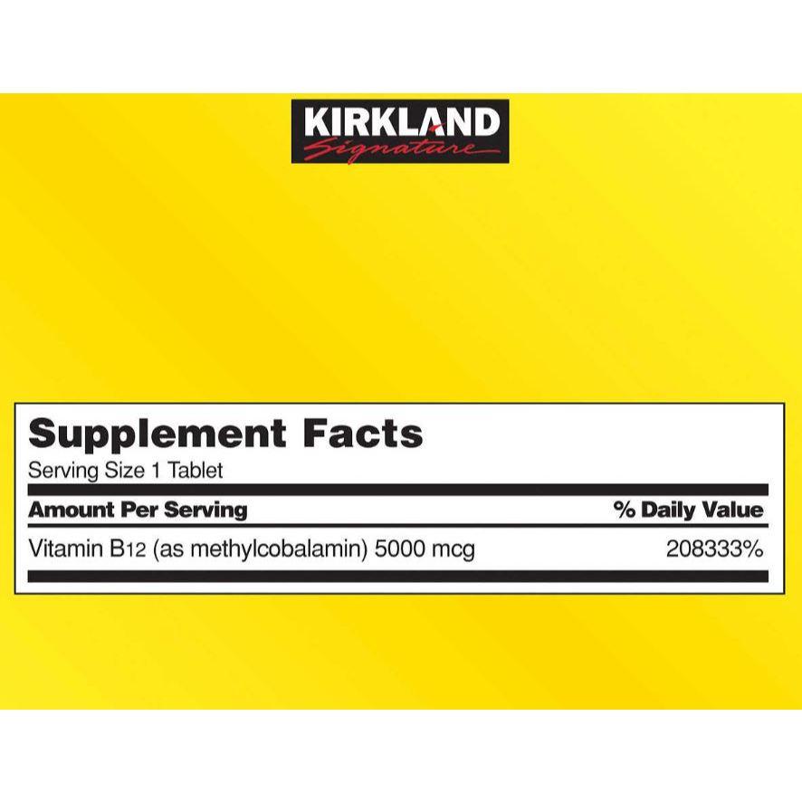 ☺️開幕現貨🙌🏻(2029/03)美國好市多 Kirkland科克蘭 維生素B12、5000mcg 300顆-細節圖2