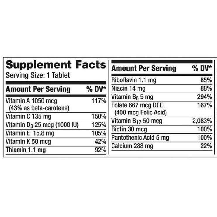 ☺️開幕現貨🙌🏻(2027/01) Centrum 善存 女性綜合維他命 50+ 女性善存/女善 275錠-細節圖4