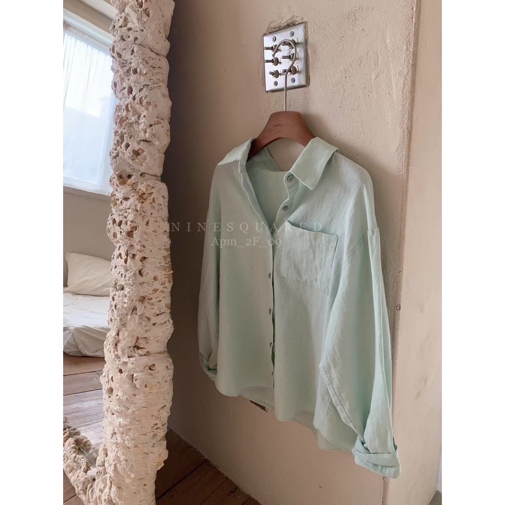 光染輕野|春日透明感襯衫-細節圖3