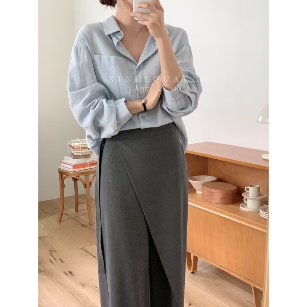 光染輕野|春日透明感襯衫-細節圖6