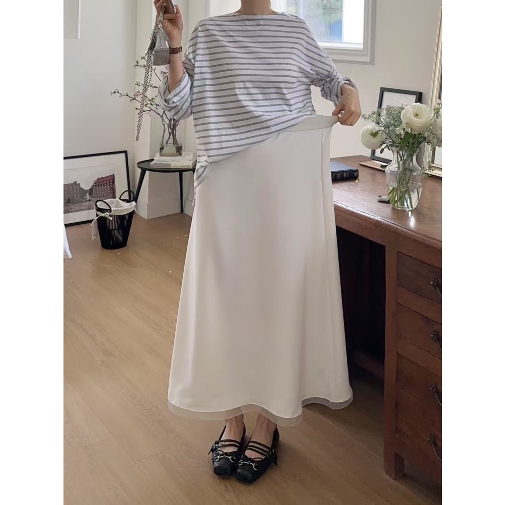 風曳柔波|超彈性溫柔長裙-細節圖2
