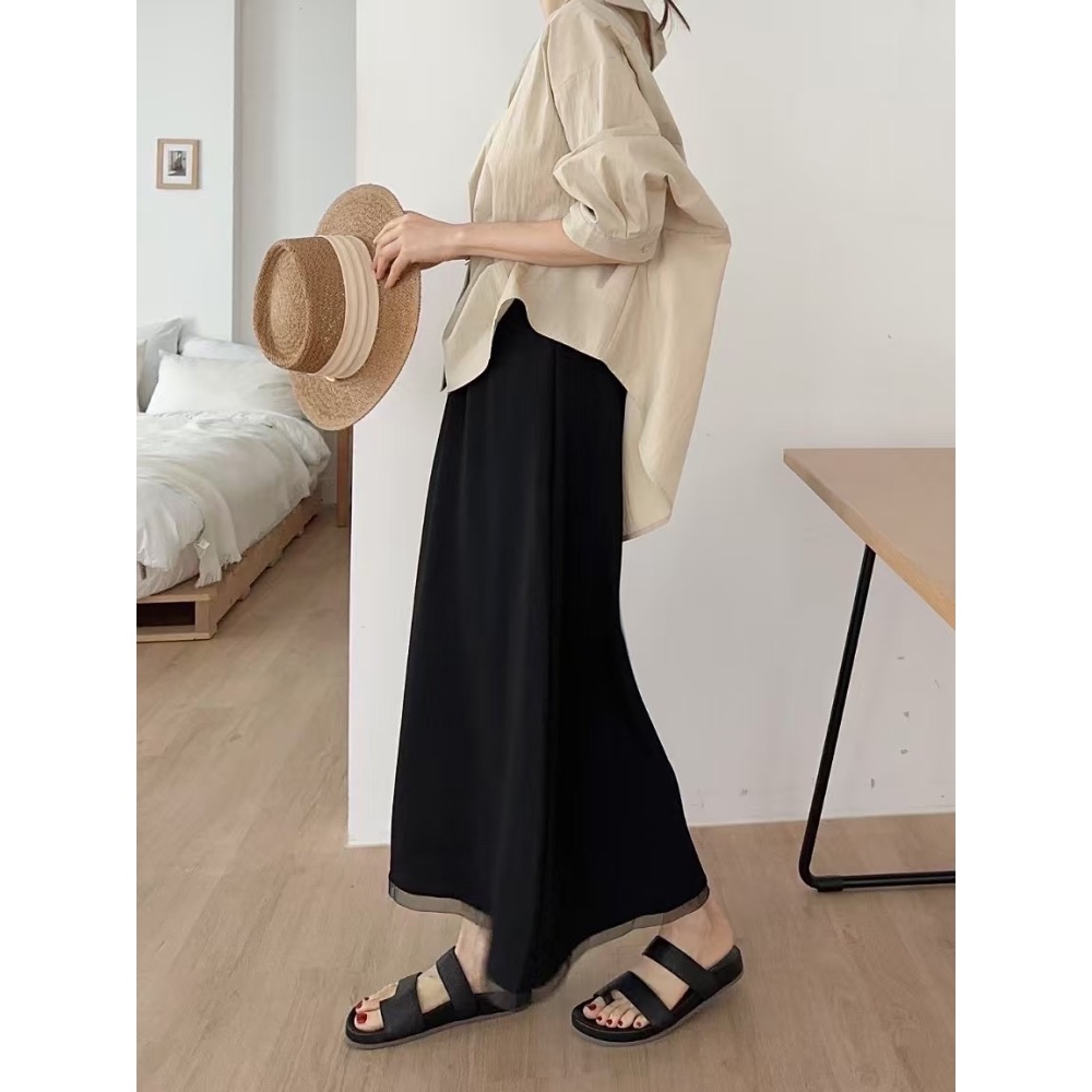 風曳柔波|超彈性溫柔長裙-細節圖5