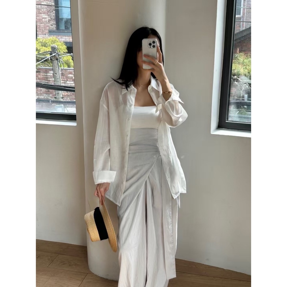 曠野無聲|亞麻襯衫外罩 春夏-細節圖9