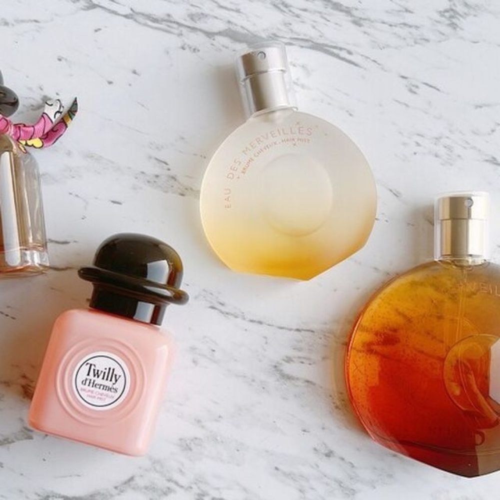 Hermès 愛馬仕橘彩星光香髮噴霧50ml-細節圖3