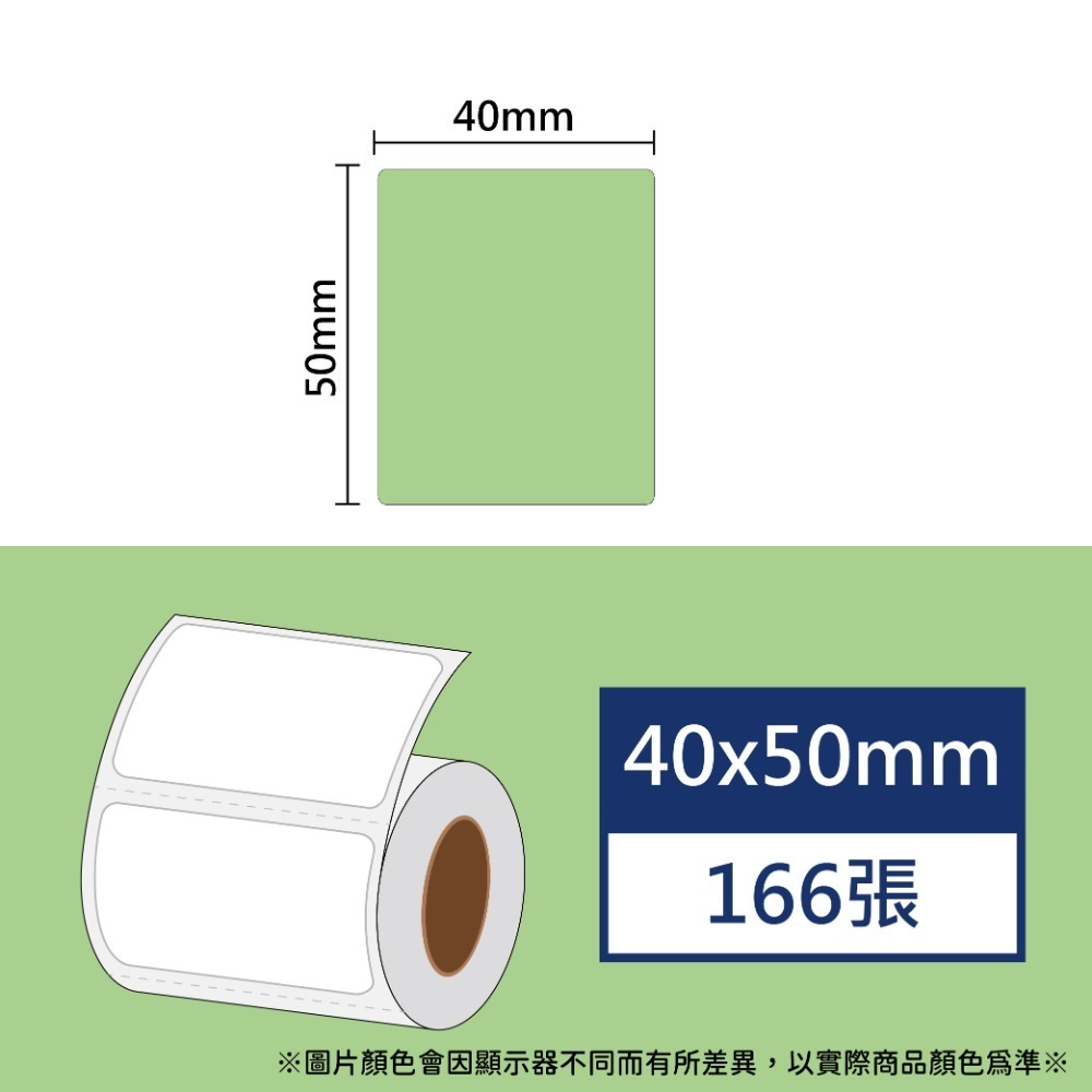 【酷達人】 L1S貼紙💚 40*50~40*60mm 白色+12色+4色框貼紙 💚工廠直營💚B21標籤紙 B1貼紙-規格圖9
