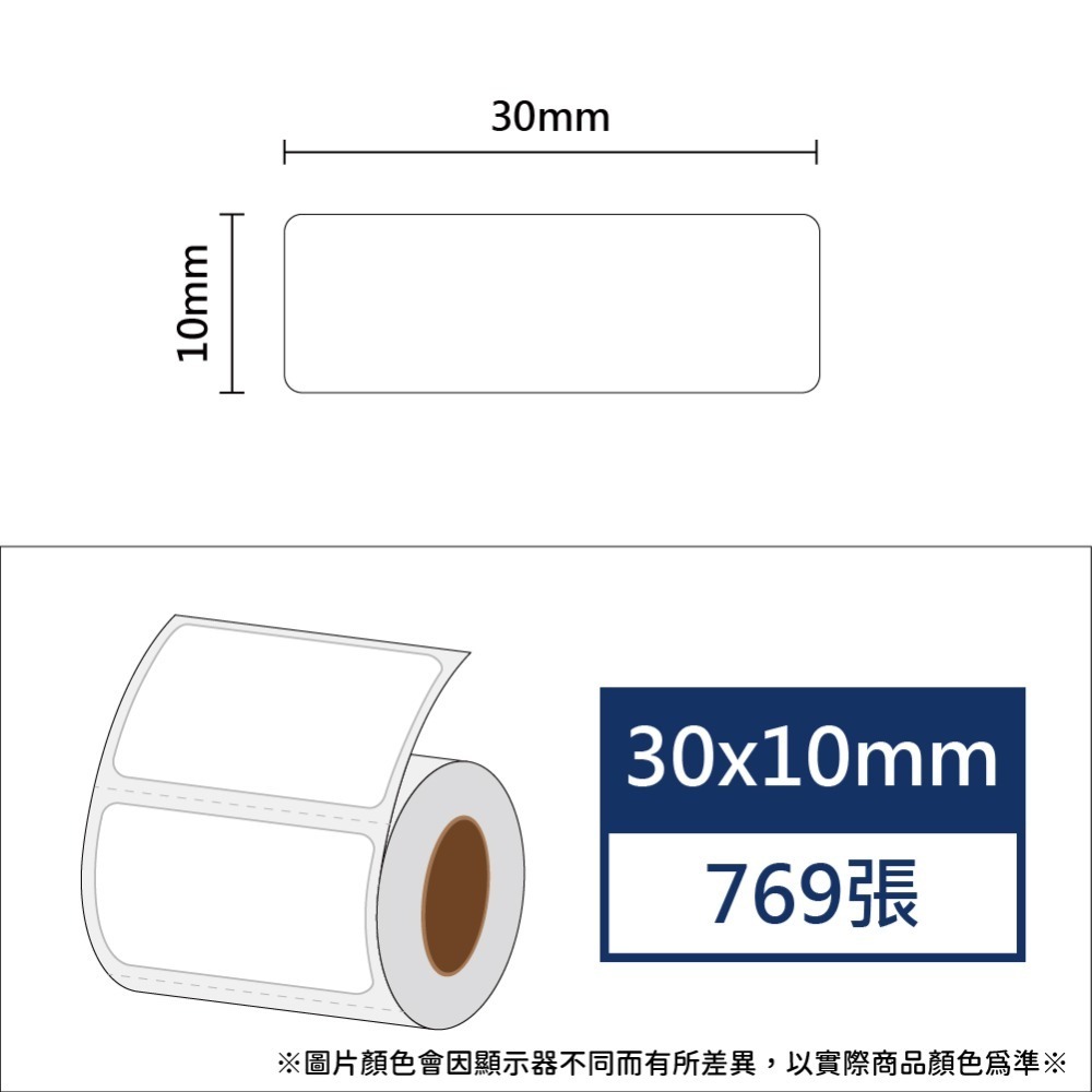 【酷達人】30*20~30*30💚 白色+12色+4色框💚精臣B3S 德佟P1 愛思B23 噗趣AQ 芯燁XP201-規格圖9