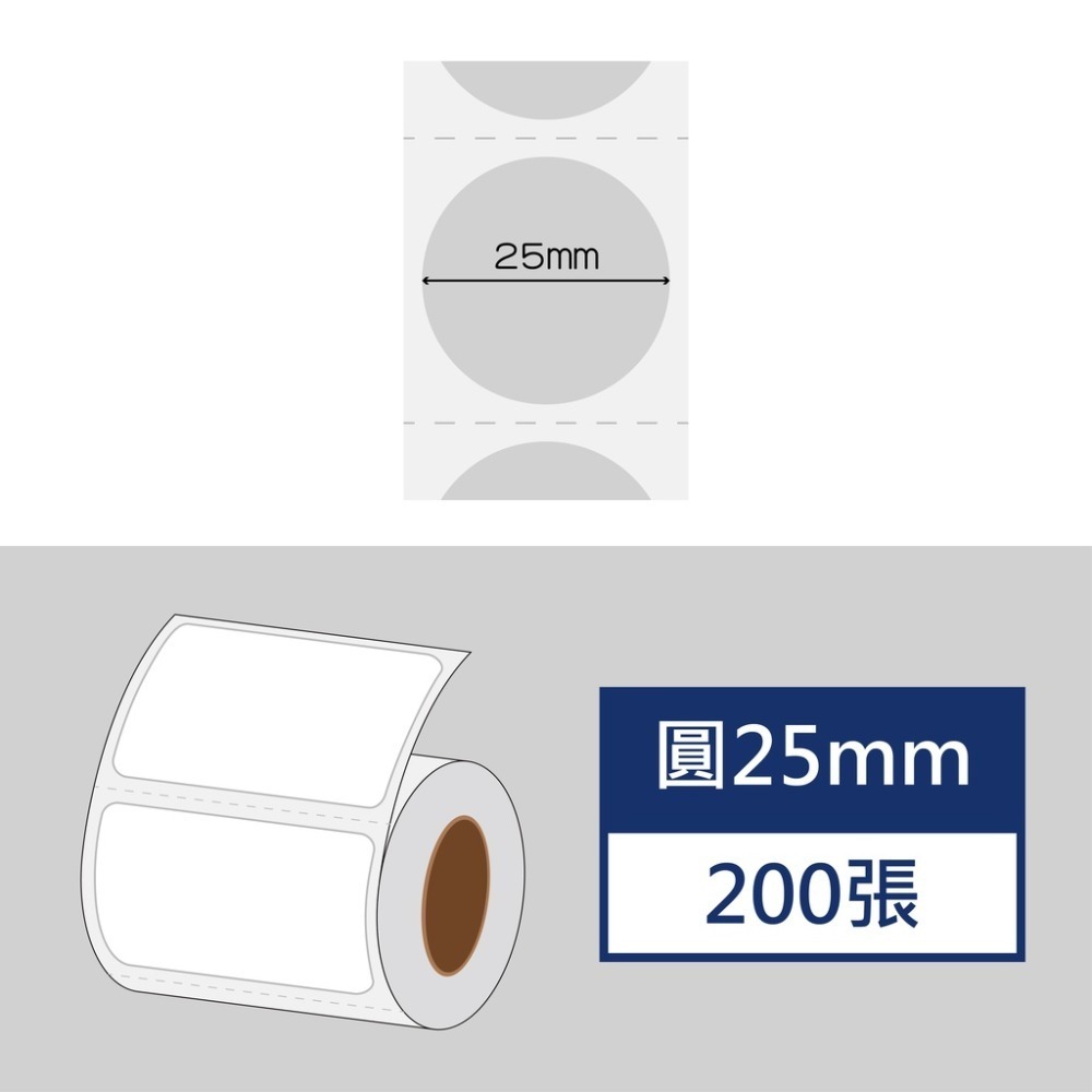 透明貼紙賣場(矩形)～L1S貼紙 B1貼紙 B21、b21s標籤紙 B3S標籤紙 佳博原廠公司貨 台灣工廠直營【酷達人】-規格圖9