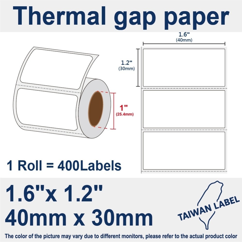 5捲40*30*400張共2000張