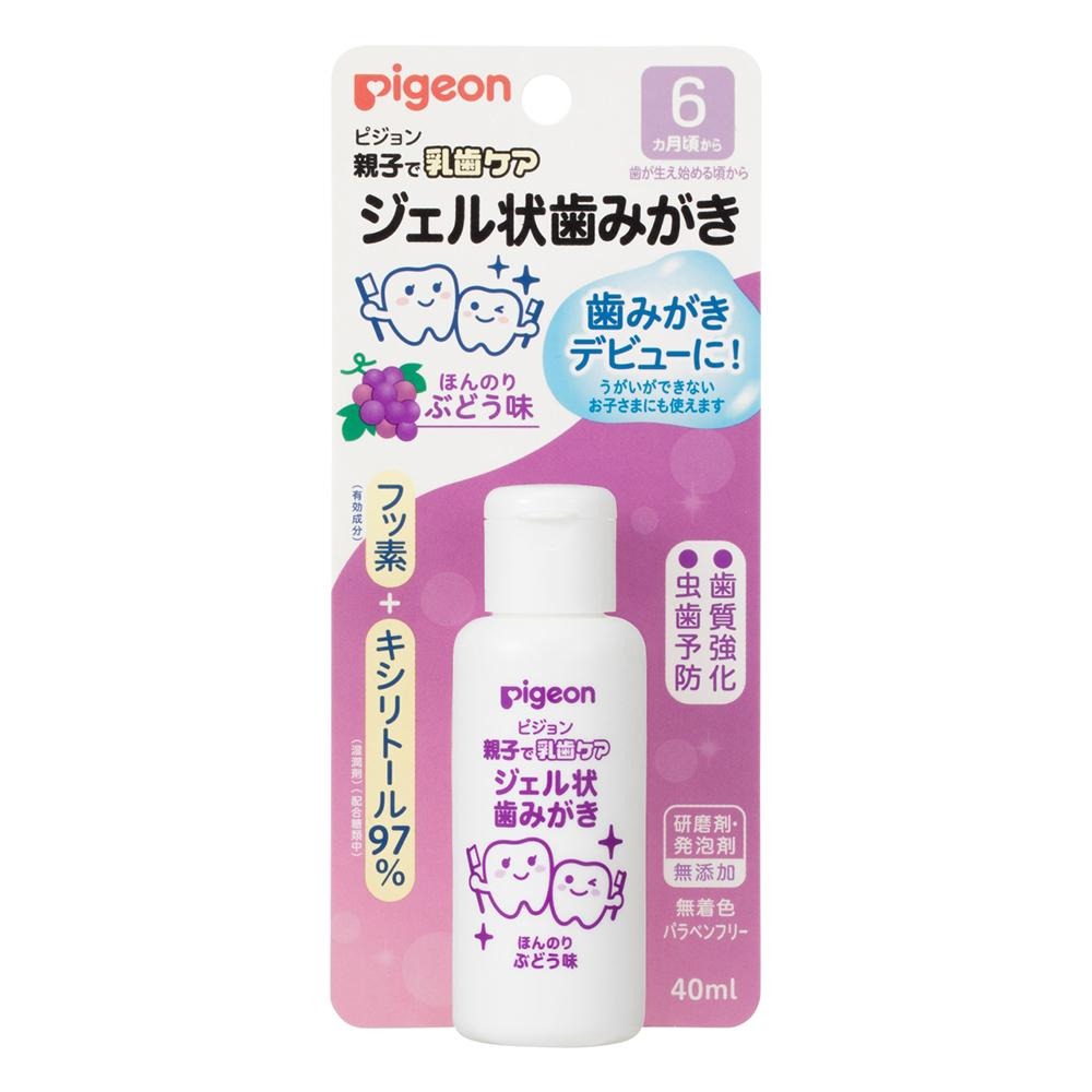 Pigeon貝親 液狀防蛀牙膏/6個月 40ml-細節圖3