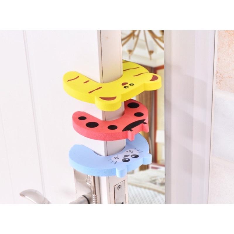 【台灣現貨】動物造型安全門擋 防夾手門卡  防夾 門塞 卡通門檔 門夾  門檔  U型安全防夾手門檔 動物門檔 可愛門擋-細節圖2