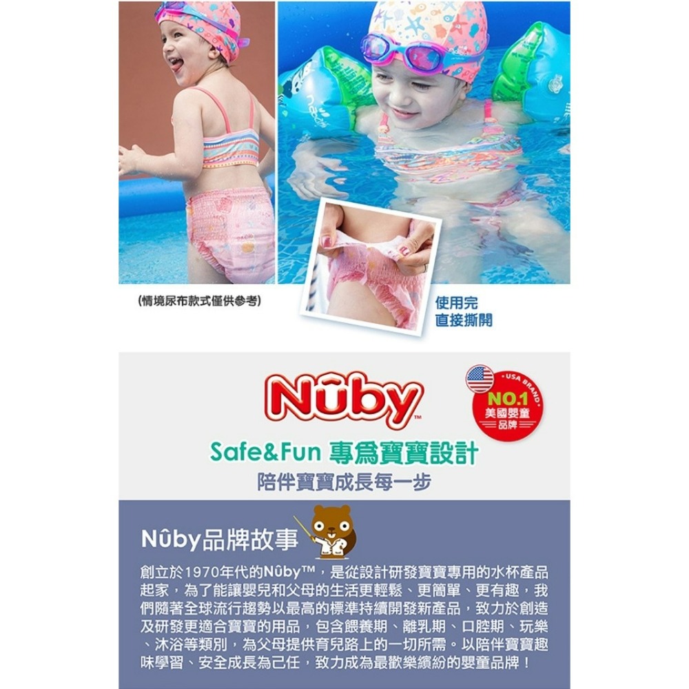 【現貨】美國Nuby 游泳尿布 每袋3片(男生L/XL.女生L/XL)-細節圖7