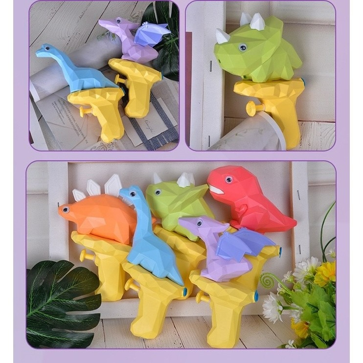 【現貨】小恐龍水槍 恐龍水槍 水槍 戲水玩具 浴室玩具 洗澡玩具 泳池玩具 玩具水槍 小水槍 兒童水槍 兒童節禮物-細節圖5