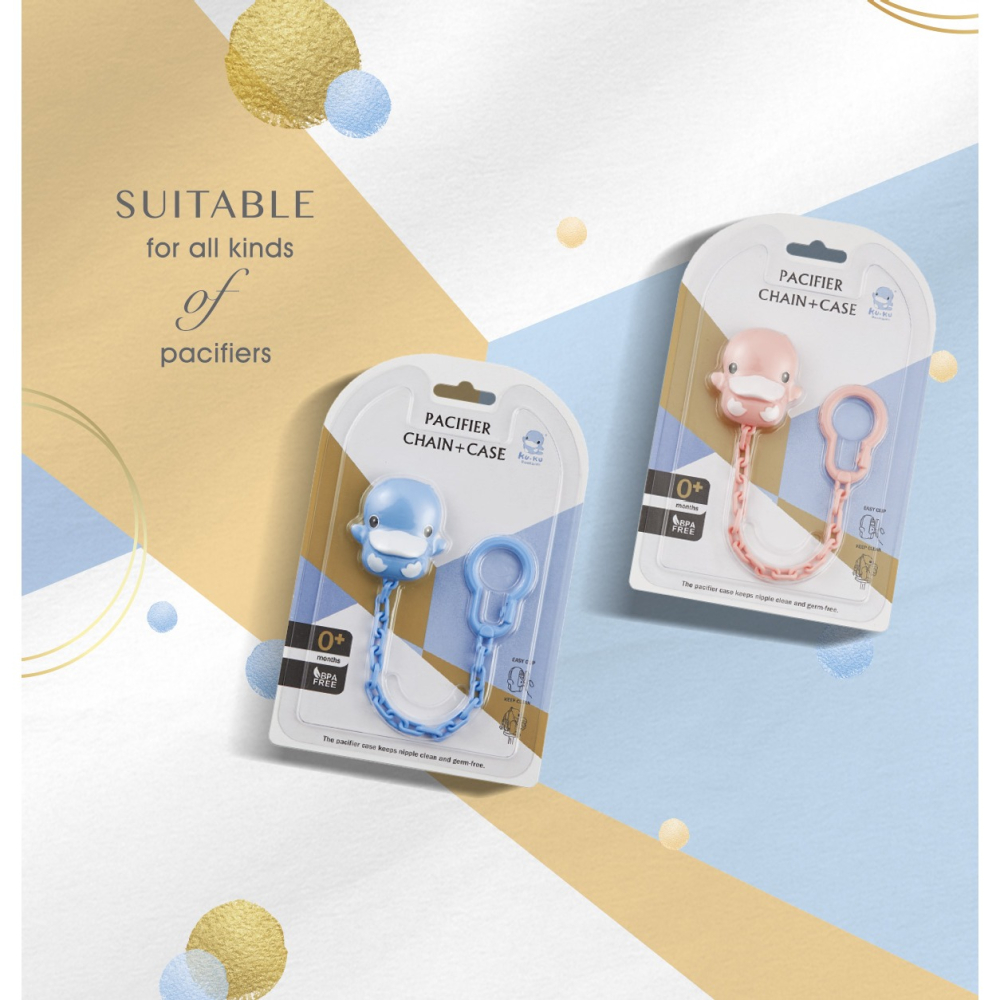 UKU酷咕鴨 造型奶嘴鍊夾-細節圖7