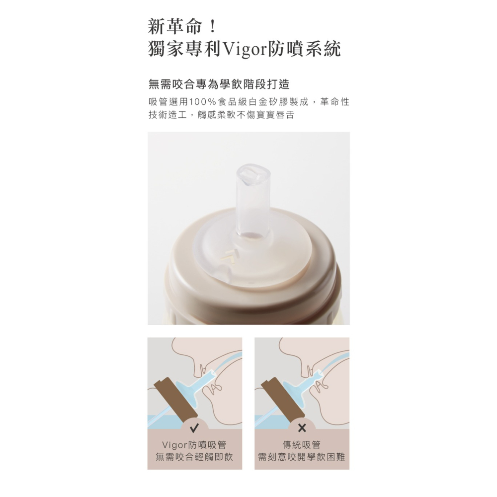 SIMBA 小獅王辛巴 蘊蜜寬口奶瓶防漏學習吸管組 寬口奶瓶防漏學習吸管 學習吸管組 奶瓶吸管-細節圖3