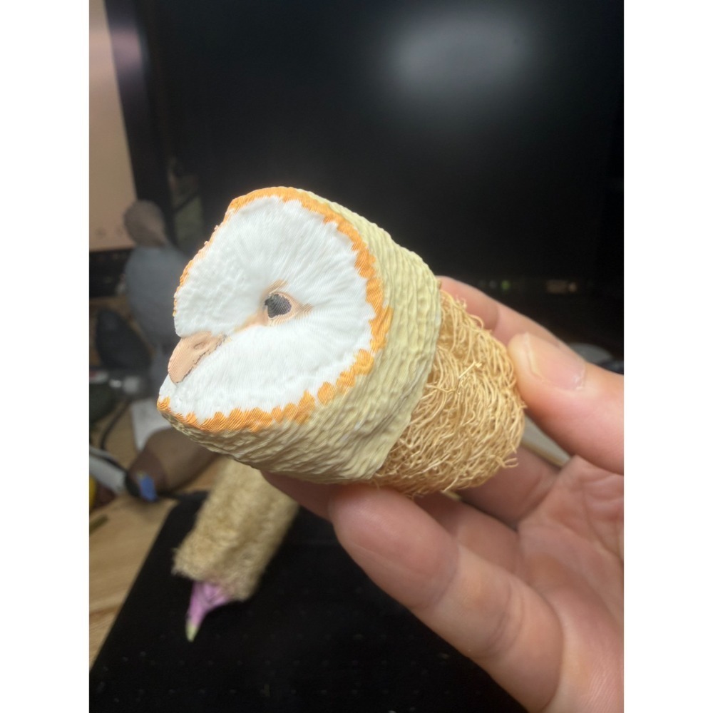 【印活物】草鴞(幼鳥與成鳥)-迷你菜瓜布-規格圖4