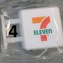 7-11經典招牌燈磁鐵 7-11燈箱 皆有拆盒確認款式 7-11招牌燈箱-規格圖1