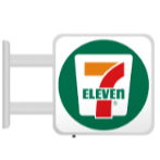 7-11經典招牌燈磁鐵 7-11燈箱 皆有拆盒確認款式 7-11招牌燈箱-規格圖1